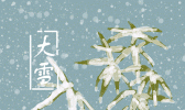 大雪：夜深知雪重 时闻折竹声