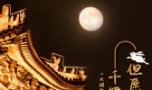 今天，品诗赏月人团圆