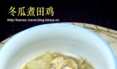 冬瓜煮田鸡的做法