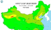 全国雾霾预报：全国大部地区大气污染扩散较好山西有臭氧污染