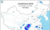 暴雨蓝色预警：四川安徽浙江等地有大到暴雨