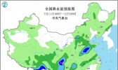 未来十天全国天气预报：江淮江汉云贵等地降雨偏多