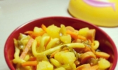 咖喱土豆乌冬面的做法