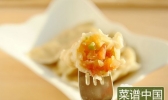 榨菜西红柿水饺的做法