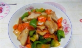 三色回锅肉的做法