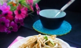 葱丝拌豆皮的做法