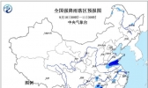 暴雨蓝色预警：山东河南等6省有大雨或暴雨