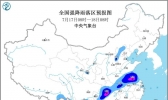 未来三天全国天气预报：江南华南高温 西南东北强降水