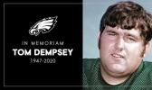 NFL传奇新冠去世 汤姆·邓普西逝世享年73岁
