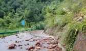 四川德阳西部大暴雨致什邡山区多处道路再现塌方