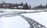 美呆了！重庆仙女山迎下半年初雪 一片银装素裹