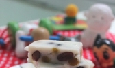 牛奶蜜豆糕给儿子的做法