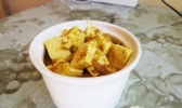 咖喱蟹肉煨豆腐的做法