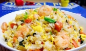 虾仁蛋炒饭的做法