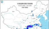 暴雨蓝色预警 湖北重庆四川等地局部有大暴雨