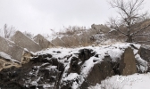 北京迎来今冬首场降雪 延庆雪景宜人