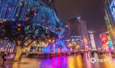 春节临近 重庆夜色绚烂