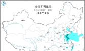 全国雾霾天气预报：5月3日辽东半岛江苏等地有大雾