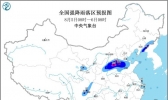 暴雨黄色预警！陕西山西河南江苏等地部分地区有大到暴雨