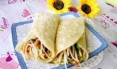 春饼卷芽菜的做法