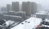 合肥遭遇暴雪天气 28日前仍有降雪