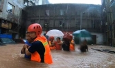 今明天强降雨频繁造访四川 成都乐山等地暴雨气温不超30℃