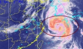 上海9号台风最新路径实时图 “美莎克”外围影响上海迎风雨