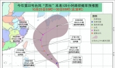 “苏拉”向西北方向移动 27-29日东海有大风