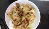 菜花做法 菜花炒肉的做法