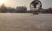 【新疆】尉犁迎来今年初冬的第一场雪