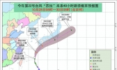 台风预报：“苏拉”经过海域风力可达11-12级