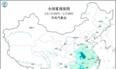 4月1日全国空气质量预报：黄淮西部江南部分地区有大雾