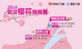 2018武汉樱花花期预报出炉 3月中旬可赏樱
