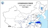 暴雨黄色预警：四川安徽等7省市有大雨或暴雨