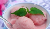 西瓜冰淇淋的做法