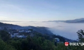 云南景迈山云雾缭绕 宛若人间仙境