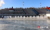 -23℃ 内蒙古冰上龙舟赛激情上演