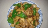 回锅肉炒杏鲍菇的做法
