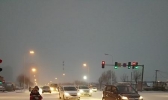 鄂尔多斯雪花飘落 终结40余天无降水日
