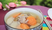 胡萝卜牛蒡瘦肉汤的做法