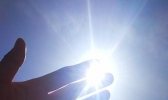 福州天空惊现日晕奇观 刷屏朋友圈