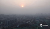 西安再陷“霾”伏 天空灰蒙蒙