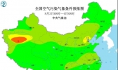 2020全国雾霾预报：华北中部有利于臭氧生成南疆一带有扬尘