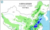未来十天全国天气预报：中东部大部降雨偏多