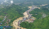 重庆酉阳遭受最大降雨 房屋道路不同程度受损
