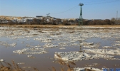 【内蒙古】黄河内蒙古托克托县段出现流凌