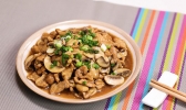 口蘑肉片的做法 家常口蘑肉片怎么做