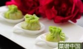 豆腐蛋黄翡翠包的做法