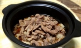 砂锅冬菜肉片的做法