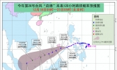 台风“启德”即将进入我国南海东南部海域